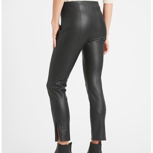 Banana Republic High-Rise Vegan Leather Leggings - Picture 3 of 4